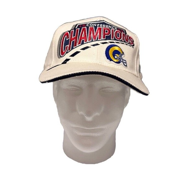 Vintage 1999 Conference Champions "St Louis Rams" Adjustable Hat Cap by SPL28 - Picture 1 of 4